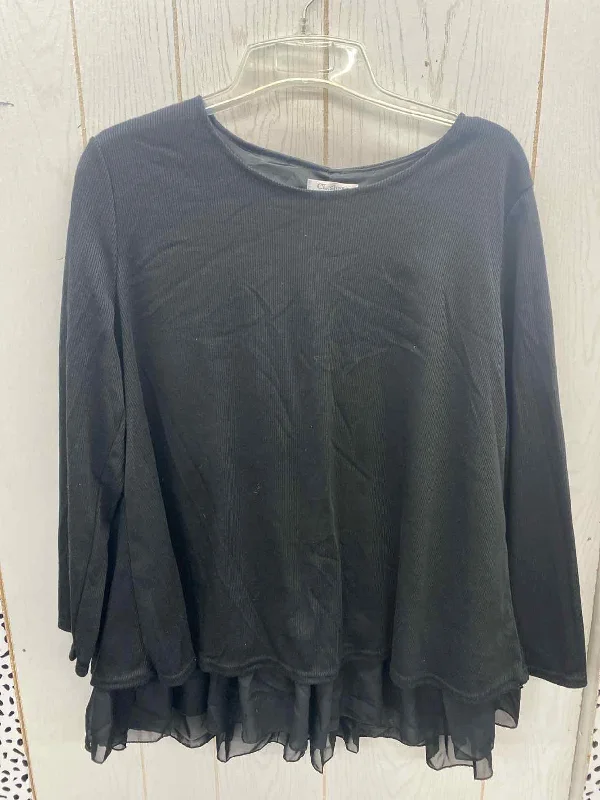 Black Womens Size 16/18 Shirt Casual Formal Business