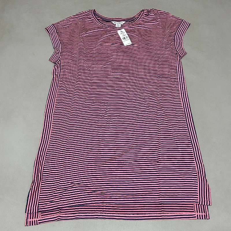 TOMMY BAHAMA Women's Short Sleeve Cassia Stripe T-shirt Dress Tutti Frutti Size M (New) Graphic Embroidered Appliqued TOMMY BAHAMA Women's Short Sleeve Cassia Stripe T-shirt Dress Tutti Frutti Size M (New) Graphic Embroidered Appliqued