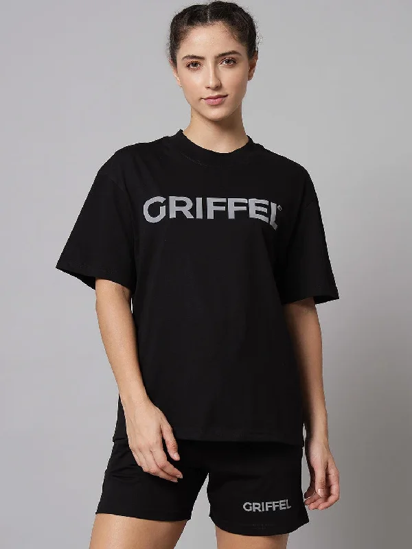 Registered Logo Oversized T-shirt & Short Set Lace Blend Ribbed Blend Corduroy Blend Registered Logo Oversized T-shirt & Short Set Lace Blend Ribbed Blend Corduroy Blend