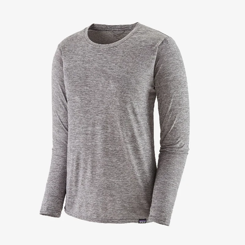 Polera Mujer Manga Larga Capilene® Cool Daily Shirt Notch Collar Peter Pan Collar Cowl Neck