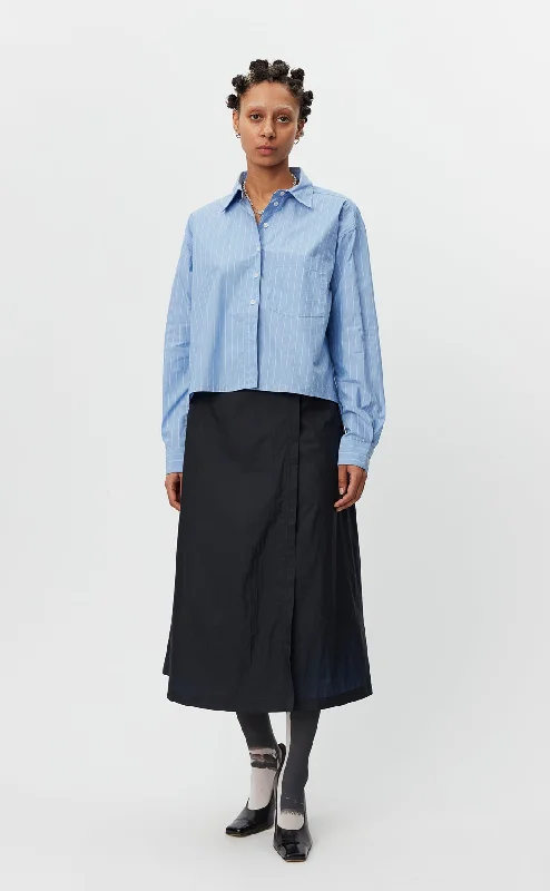 New Format Shirt - Light Blue Anti-Pilling Machine Wash Handmade