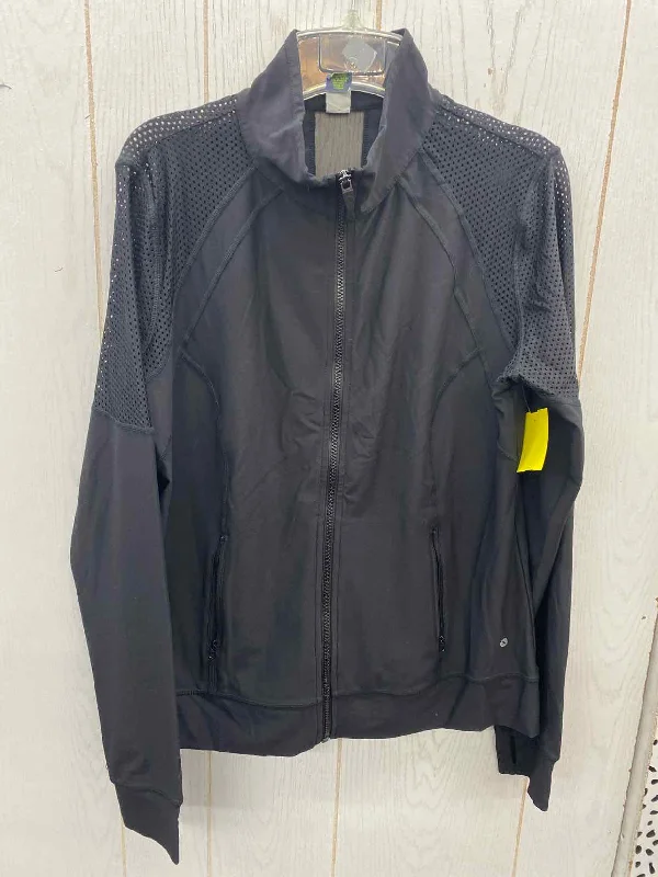 Xersion Black Womens Size L Shirt Fashionable Trendy Casual