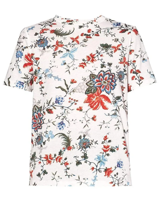 Hettie T-Shirt Rayon Velvet Corduroy