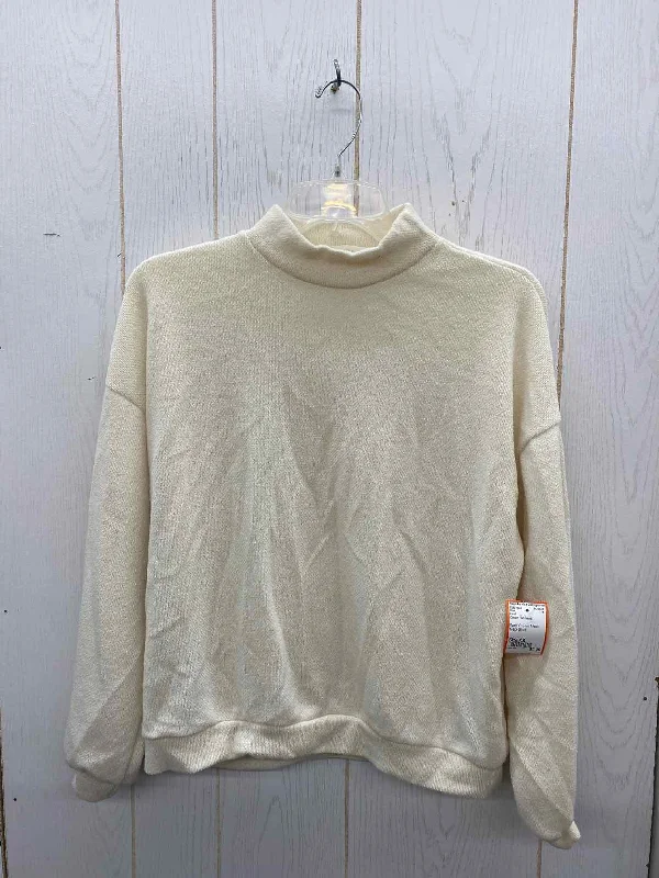 Lush Cream Womens Size XS Shirt Anti-Shrink Durable Soft
