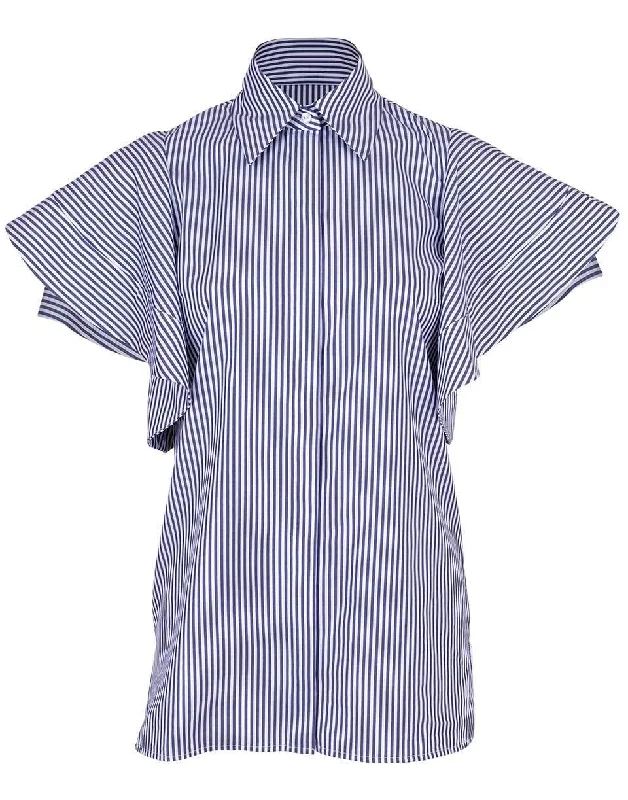 Peplum Sleeve Shirt Modern Contemporary Chic
