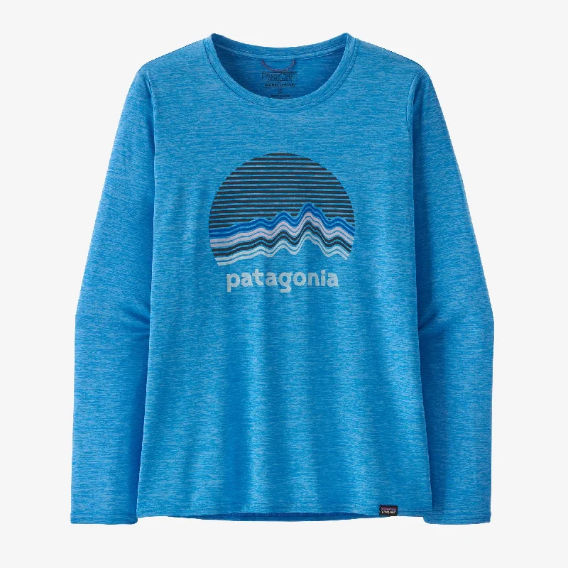 Polera Mujer Manga Larga Capilene® Cool Daily Graphic Shirt Chenille Blend Fleece Blend Nylon Blend Polera Mujer Manga Larga Capilene® Cool Daily Graphic Shirt Chenille Blend Fleece Blend Nylon Blend