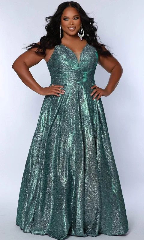 Sydney's Closet SC7378 - Sleeveless A-Line Prom Dress Tunics Designer luxury