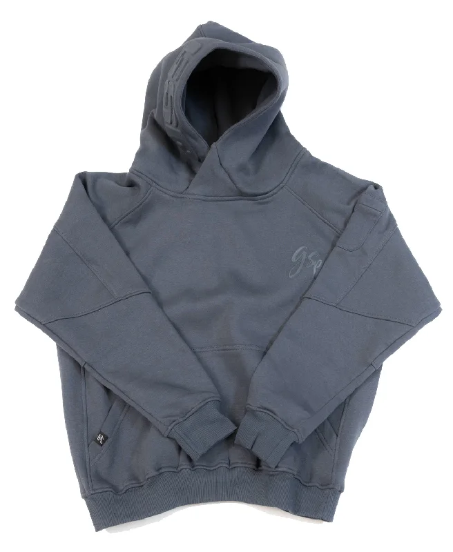 GSP Icon v3 Ultra Fleece Hoodie - Steele Grey. Hoodie with Pattern Geometric Abstract GSP Icon v3 Ultra Fleece Hoodie - Steele Grey. Hoodie with Pattern Geometric Abstract
