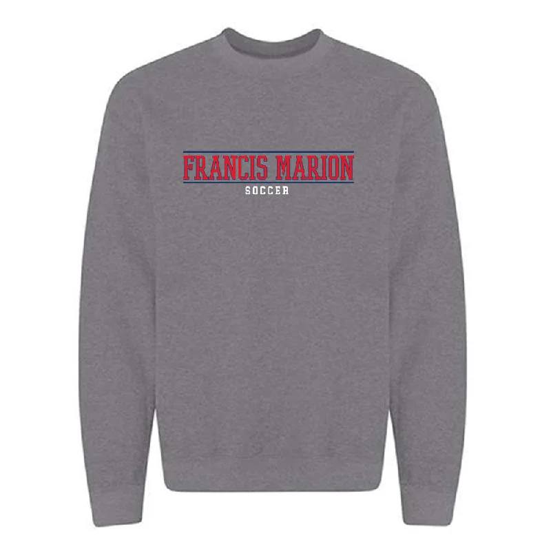 Francis Marion - NCAA Women's Soccer : Joy Brockmann - Crewneck Sweatshirt. Hoodie with Neon Bright Vibrant