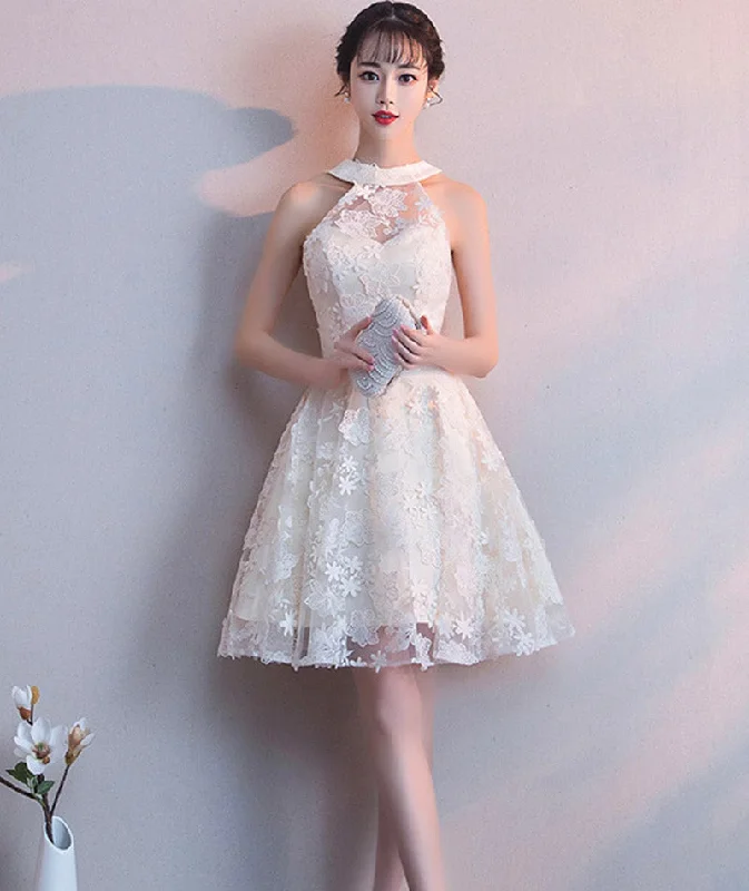 Cute tulle lace short prom dress party dress  8415 Tunics Bestseller popular