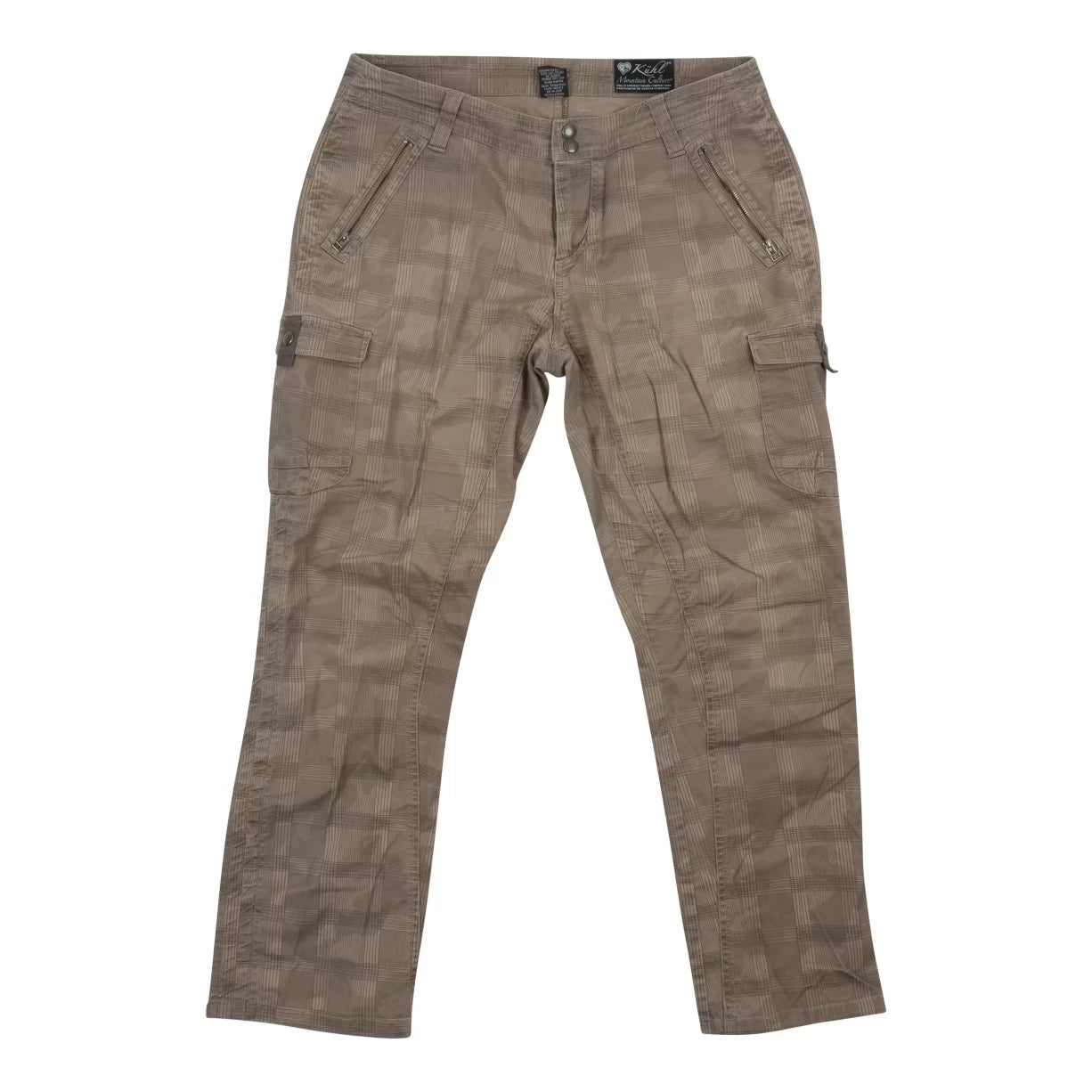 KUHL Kuhl Cargo Plaid  Pants - Women's Casual Lounge Pants