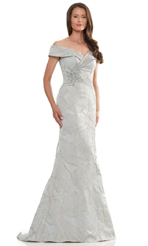 Marsoni by Colors MV1266 - Jeweled Off Shoulder Evening Dress Tunics Occasion special
