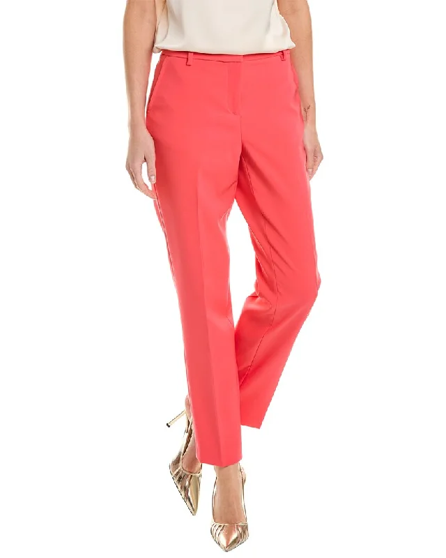 Anne Klein Straight Ankle Cut Pant Trendy Work Pants