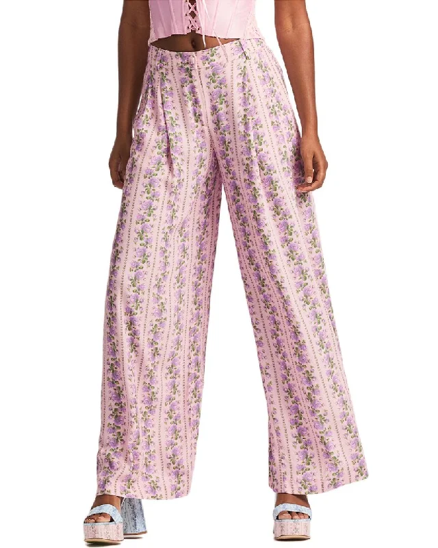 LoveShackFancy Montel Pant Trendy Printed Pants