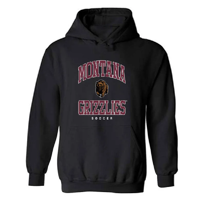 Montana - NCAA Women's Soccer : Bayliss Flynn - Classic Shersey Hooded Sweatshirt. Hoodie with Exposed Zipper Edgy Industrial Montana - NCAA Women's Soccer : Bayliss Flynn - Classic Shersey Hooded Sweatshirt. Hoodie with Exposed Zipper Edgy Industrial