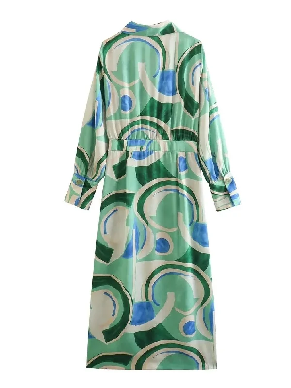 Print dress