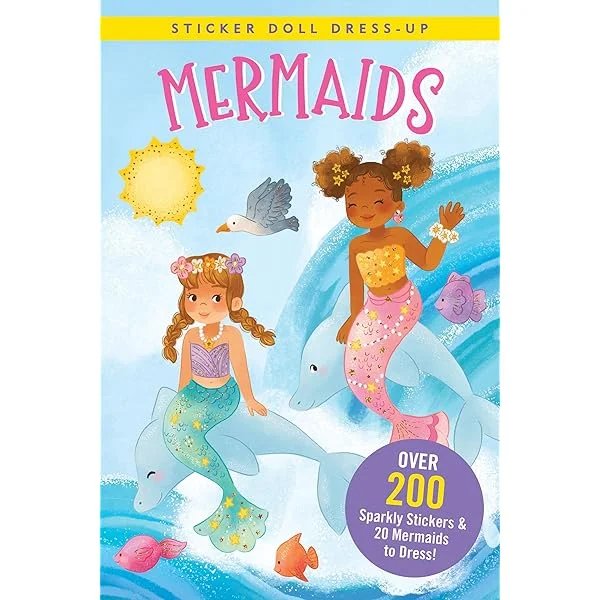 Sticker Doll Dress-Up - Mermaids Tunics Hiking breathable