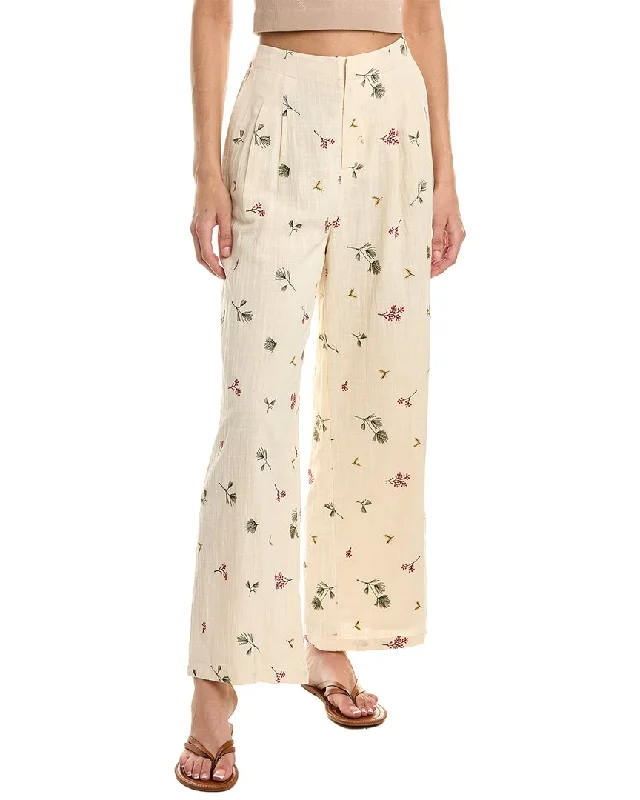 Femme Society Printed Pant Chic Slim Fit Pants