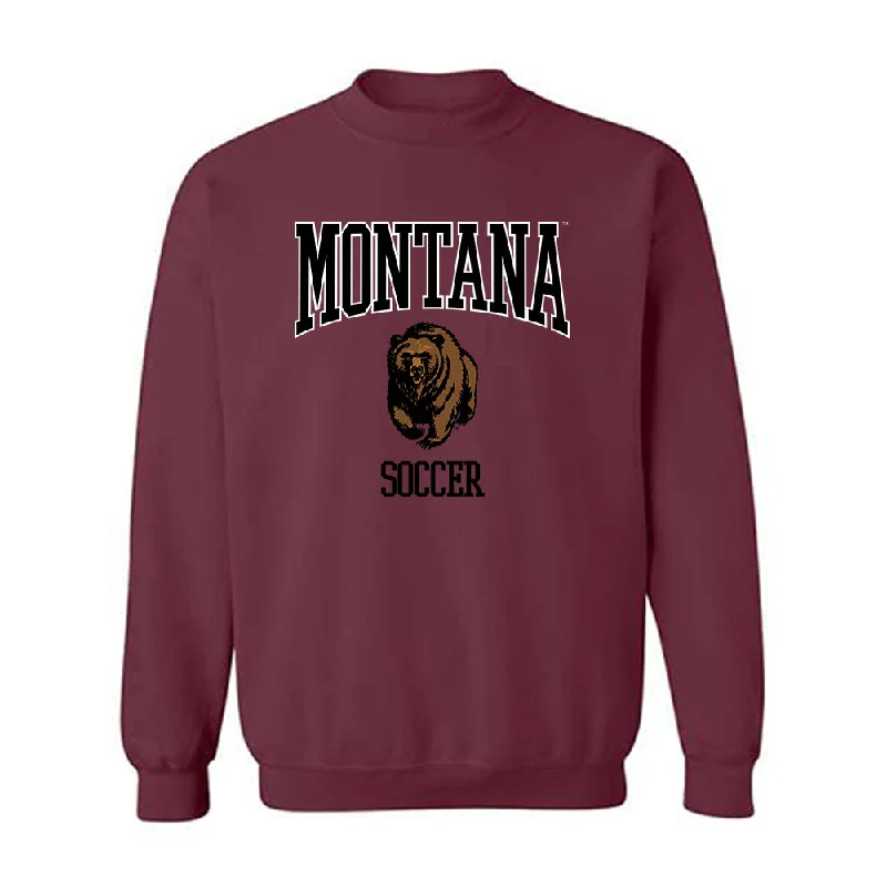 Montana - NCAA Women's Soccer : Bayliss Flynn - Classic Shersey Crewneck Sweatshirt. Hoodie with Hem Elastic Stretchable Comfortable Montana - NCAA Women's Soccer : Bayliss Flynn - Classic Shersey Crewneck Sweatshirt. Hoodie with Hem Elastic Stretchable Comfortable