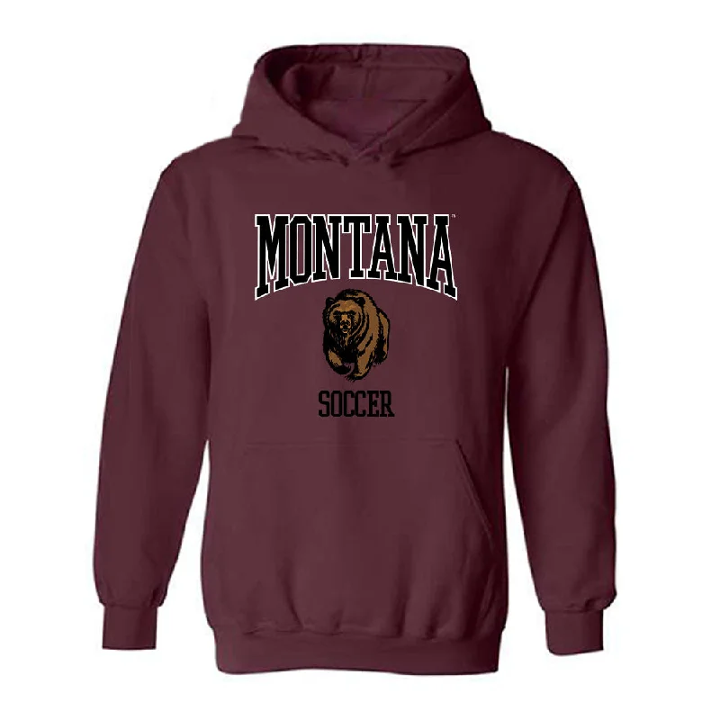 Montana - NCAA Women's Soccer : Bayliss Flynn - Classic Shersey Hooded Sweatshirt. Hoodie with High-Low Hem Asymmetrical Trendy Montana - NCAA Women's Soccer : Bayliss Flynn - Classic Shersey Hooded Sweatshirt. Hoodie with High-Low Hem Asymmetrical Trendy