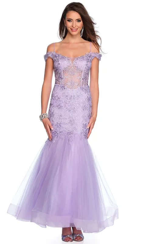 Dave & Johnny 11505 - Embroidered Mermaid Evening Dress Tunics Designer luxury
