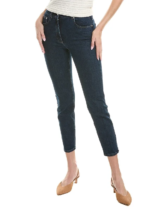 Peserico Pant Elegant Silk Pants