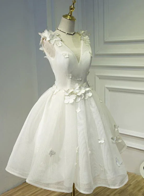 Lovely White Short Graduation Party Dress, Prom Dresses gh377 Tunics Sophisticated sleek Lovely White Short Graduation Party Dress, Prom Dresses gh377 Tunics Sophisticated sleek