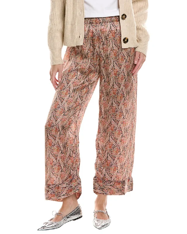 THE GREAT The Revel Pant Comfortable Pleated Pants