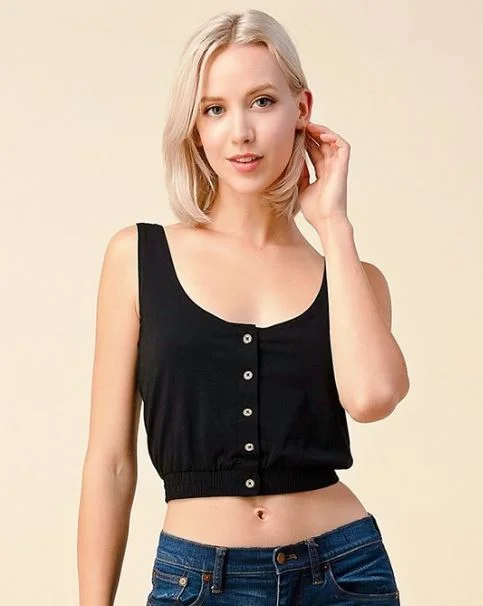 Heart Hips Crop Top 38104 Terry Blend Velvet Blend Canvas Blend