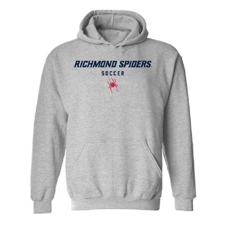 Richmond - NCAA Women's Soccer : Ava Milisits - Classic Shersey Hooded Sweatshirt. Hoodie with Exposed Zipper Edgy Industrial Richmond - NCAA Women's Soccer : Ava Milisits - Classic Shersey Hooded Sweatshirt. Hoodie with Exposed Zipper Edgy Industrial