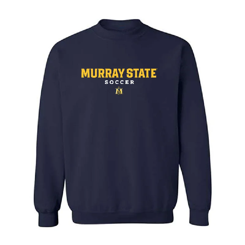 Murray State - NCAA Women's Soccer : Isabel De Santos - Classic Shersey Crewneck Sweatshirt. Hoodie with Half-Zip Sporty Casual Murray State - NCAA Women's Soccer : Isabel De Santos - Classic Shersey Crewneck Sweatshirt. Hoodie with Half-Zip Sporty Casual