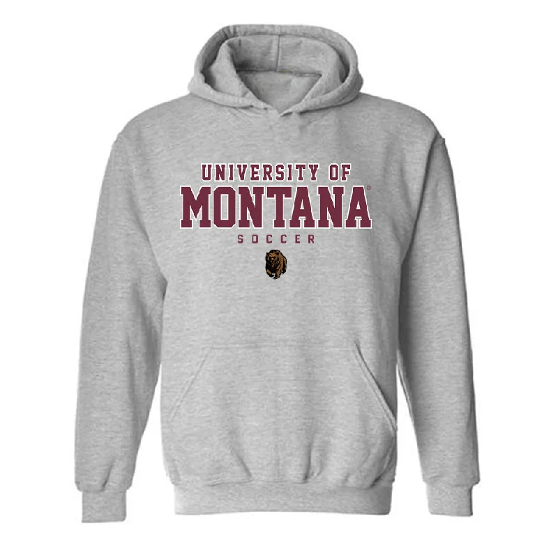 Montana - NCAA Women's Soccer : Bayliss Flynn - Classic Shersey Hooded Sweatshirt. Hoodie with Toggle Buttons Decorative Unique Montana - NCAA Women's Soccer : Bayliss Flynn - Classic Shersey Hooded Sweatshirt. Hoodie with Toggle Buttons Decorative Unique