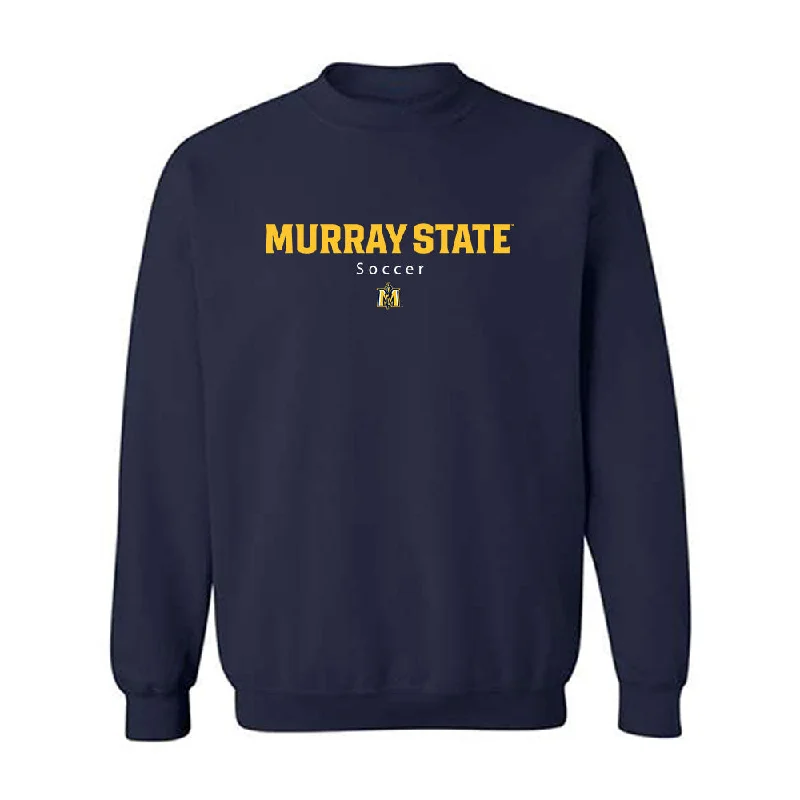 Murray State - NCAA Women's Soccer : Isabel De Santos - Classic Shersey Crewneck Sweatshirt. Hoodie with Double Zipper Versatile Adjustable Murray State - NCAA Women's Soccer : Isabel De Santos - Classic Shersey Crewneck Sweatshirt. Hoodie with Double Zipper Versatile Adjustable
