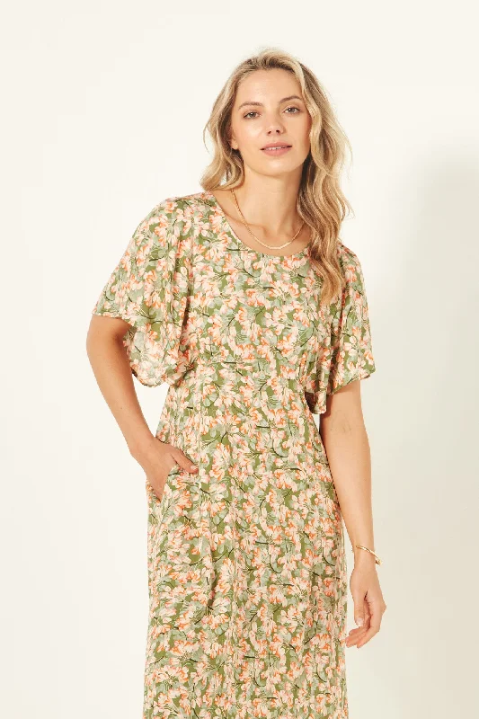 Mavis Dress - Tulips - LEMON TREE Tunics Chic elegant