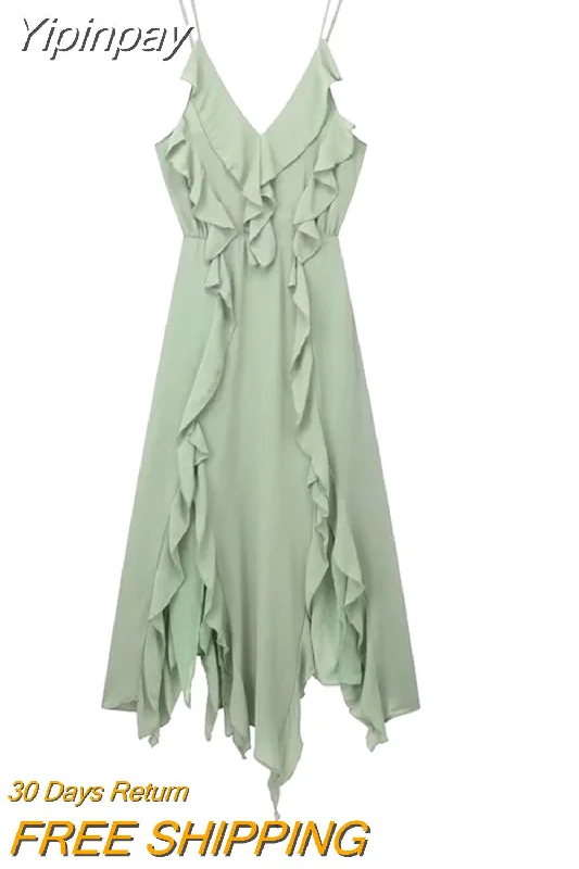 ruffle dress
