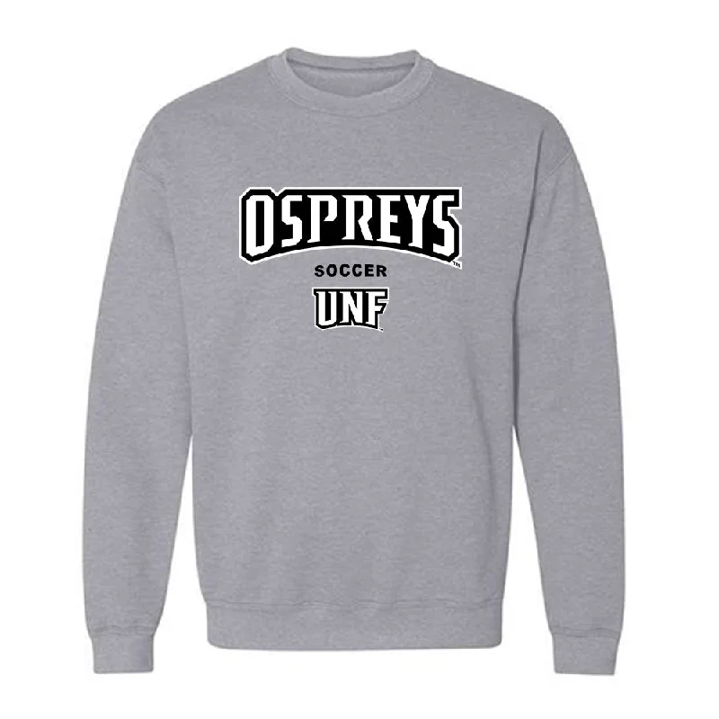 UNF - NCAA Women's Soccer : Sarah Frazer - Classic Shersey Crewneck Sweatshirt. Hoodie with Pocket Utility Practical