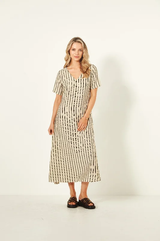 Marta Dress - Sand - LEMON TREE Tunics New arrival