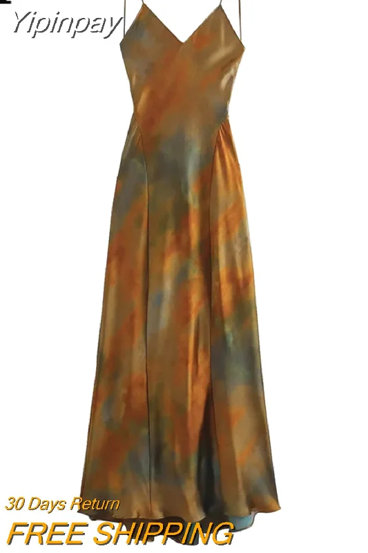 Yipinpay 2023 Satin Backless Dress Woman Print Slip Long Dress Women Summer Sexy Prom Evening Dresses Maxi Elegant Party Dresses Lace Sexy Club Yipinpay 2023 Satin Backless Dress Woman Print Slip Long Dress Women Summer Sexy Prom Evening Dresses Maxi Elegant Party Dresses Lace Sexy Club