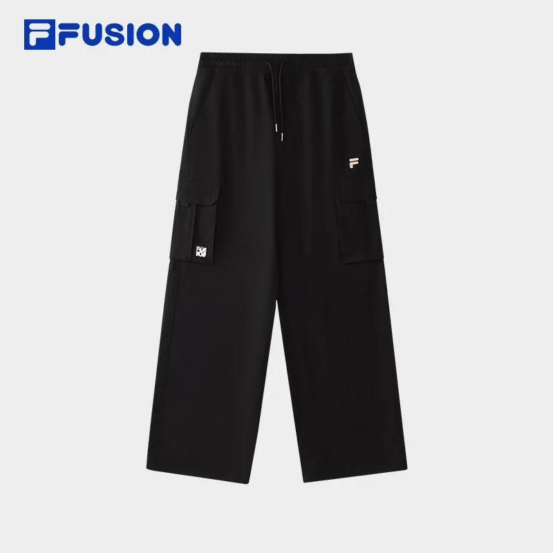 FILA FUSION INLINE WORKWEAR STREET SURFER Women Woven Pants (Black) Comfortable Denim Leggings FILA FUSION INLINE WORKWEAR STREET SURFER Women Woven Pants (Black) Comfortable Denim Leggings