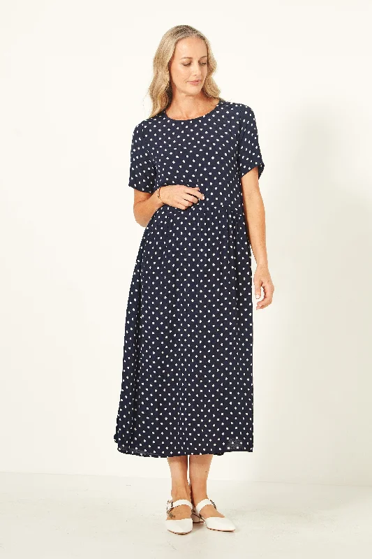 Monroe Dress - Polka Dot - LEMON TREE Tunics Short Trendy