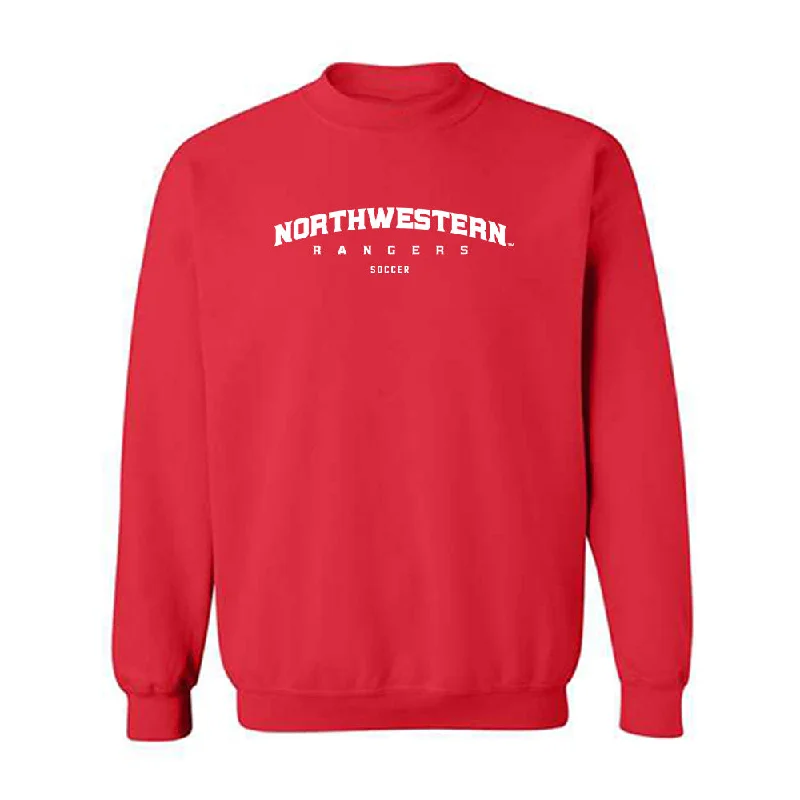 NWOSU - NCAA Women's Soccer : Madalyn Hundt - Classic Shersey Crewneck Sweatshirt. Hoodie with Button Classic Timeless