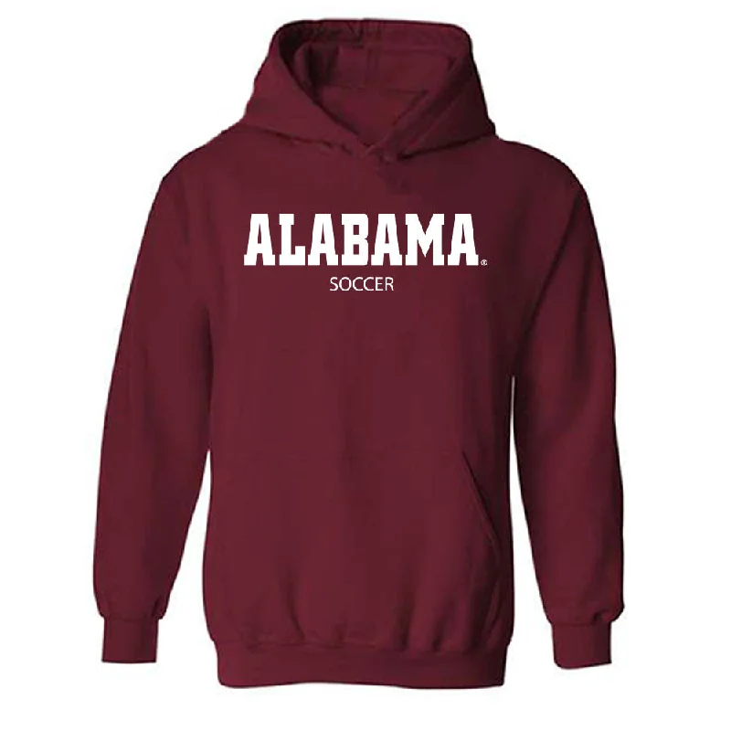 Alabama - NCAA Women's Soccer : Avery Brown - Classic Shersey Hooded Sweatshirt. Hoodie Jacket Zipper Layering