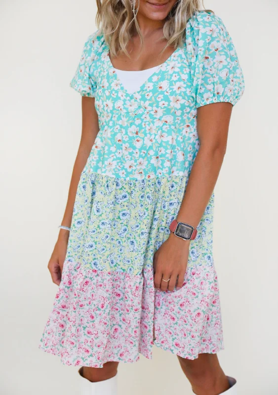Blooming Love Dress Tunics Luxurious premium