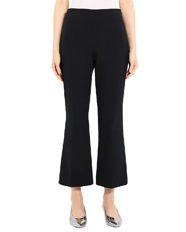 Theory Kick Wool-Blend Pant Formal Stretch Pants