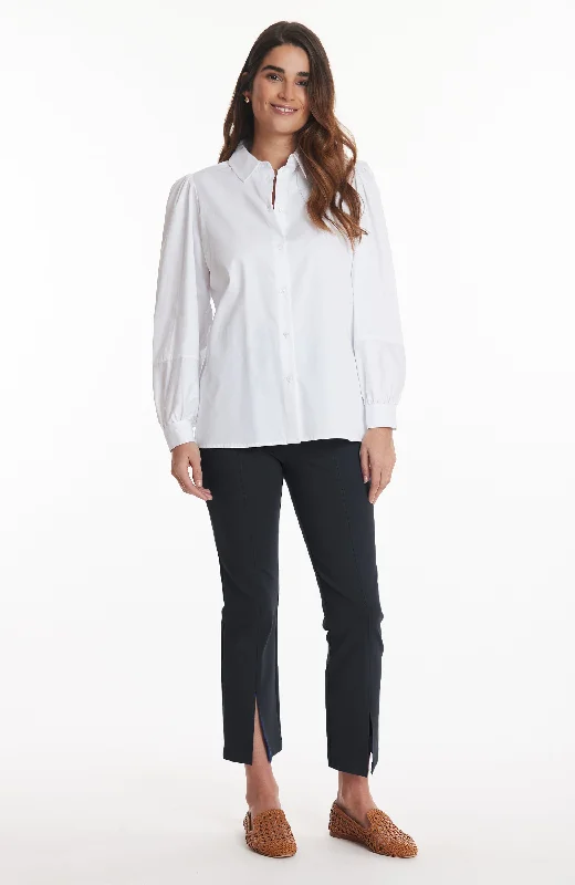Maggie Crop Ponte Pant Comfy High-Waist Jeans