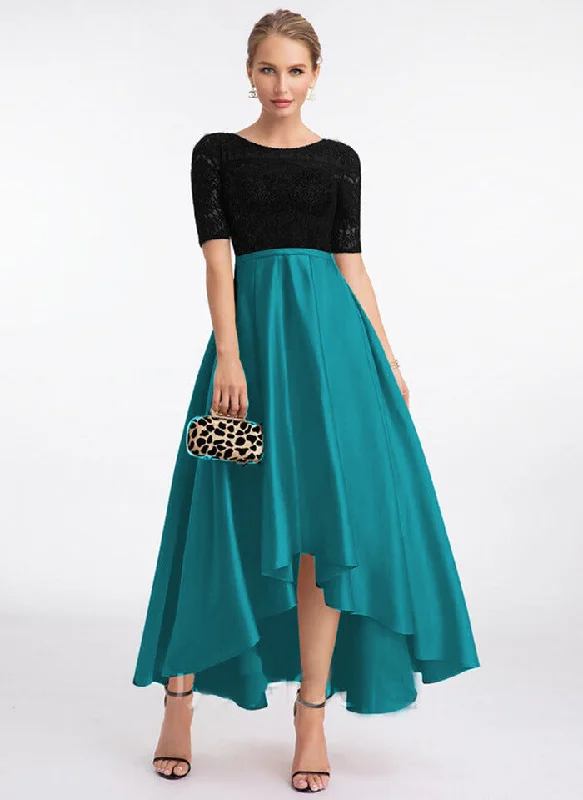 Elegant Asymmetrical Lace Party Dresses Tunics Evening elegant