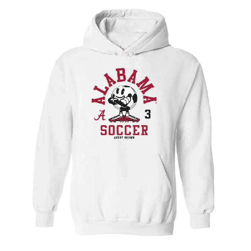Alabama - NCAA Women's Soccer : Avery Brown - Classic Shersey Hooded Sweatshirt. Hoodie Dress Longline Feminine