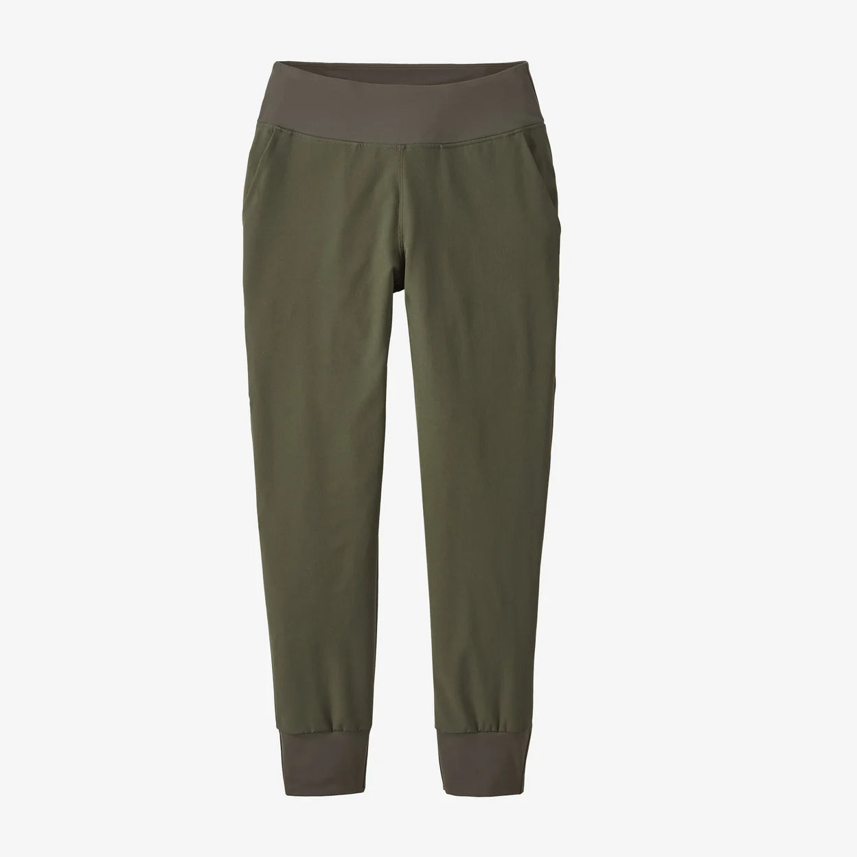 Patagonia Women's Happy Hike Studio Pants - Basin Green Comfortable Maternity Pants