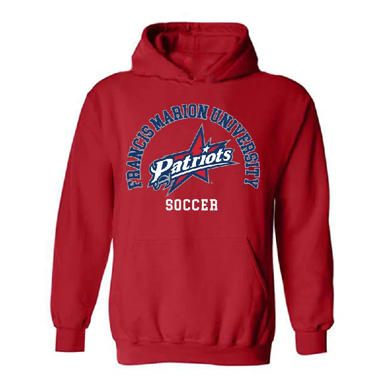 Francis Marion - NCAA Women's Soccer : Joy Brockmann - Hooded Sweatshirt. Hoodie with Illustration Artistic Creative
