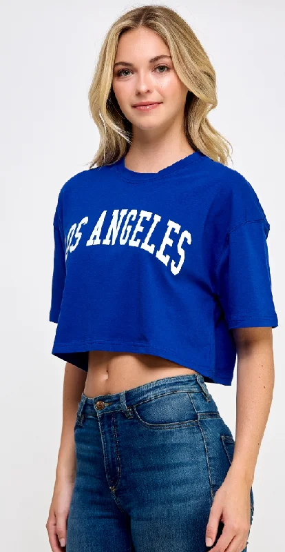 Los Angeles Crop Top 964 Machine Wash Dry Clean Hand Wash